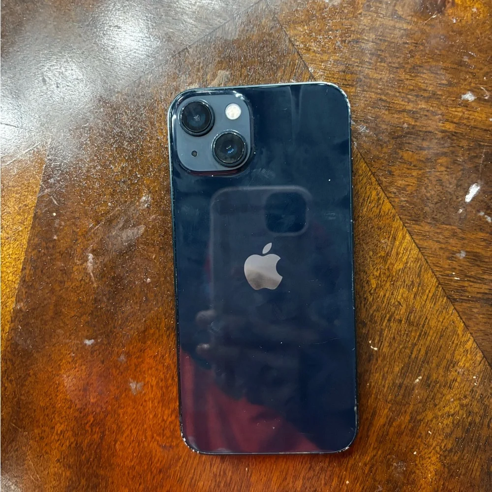 Apple Smartphone with Black Frame
